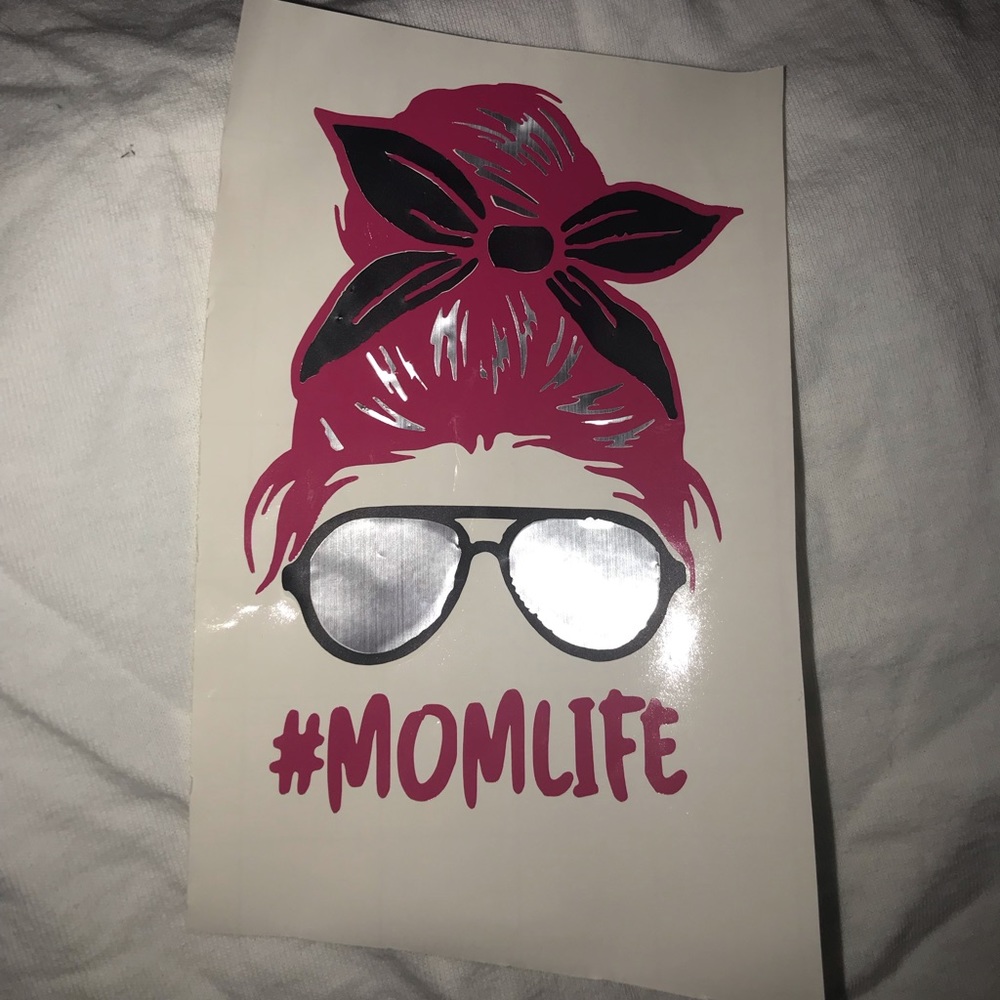 Momlife decal